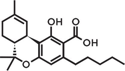 THCa chemical structure